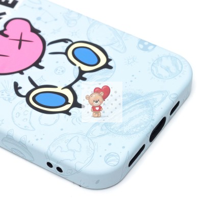 Чехол-накладка для Apple iPhone 14 Plus - (104) (синий) Luxo Creative