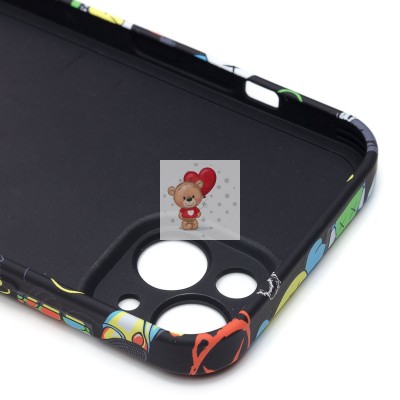 Чехол-накладка для Apple iPhone 14 Plus - (105) (черный) Luxo Creative Чехол-накладка для Apple iPhone 14 Plus - (105) (черный) Luxo Creative