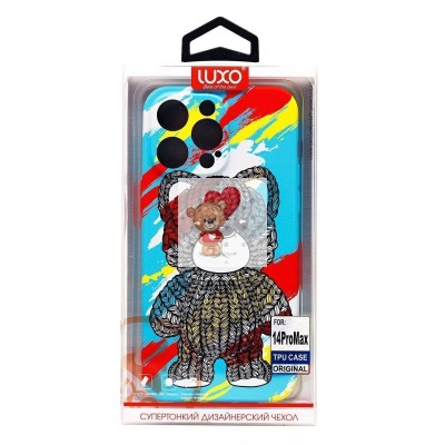 Чехол-накладка для Apple iPhone 14 Pro Max - (114) (многоцветный) Luxo Creative