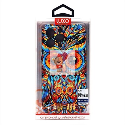 Чехол-накладка для Apple iPhone 14 Pro Max - (117) (многоцветный) Luxo Creative