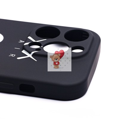 Чехол-накладка для Apple iPhone 14 Pro - (88) (черный) Luxo Creative Чехол-накладка для Apple iPhone 14 Pro - (88) (черный) Luxo Creative