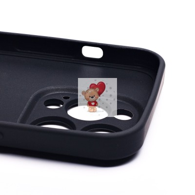 Чехол-накладка для Apple iPhone 14 Pro - (88) (черный) Luxo Creative Чехол-накладка для Apple iPhone 14 Pro - (88) (черный) Luxo Creative