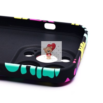 Чехол-накладка для Apple iPhone 14 Pro - (101) (черный) Luxo Creative Чехол-накладка для Apple iPhone 14 Pro - (101) (черный) Luxo Creative