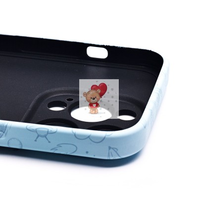Чехол-накладка для Apple iPhone 14 Pro - (104) (синий) Luxo Creative