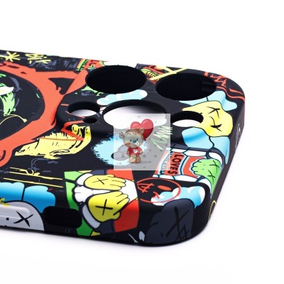 Чехол-накладка для Apple iPhone 14 Pro - (105) (черный) Luxo Creative Чехол-накладка для Apple iPhone 14 Pro - (105) (черный) Luxo Creative