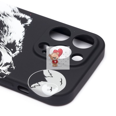 Чехол-накладка для Apple iPhone 14 Pro - (106) (черный) Luxo Creative