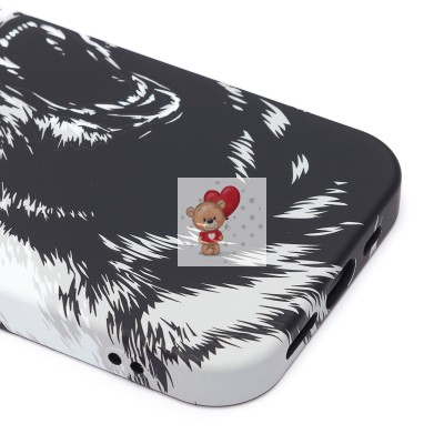 Чехол-накладка для Apple iPhone 14 Pro - (106) (черный) Luxo Creative