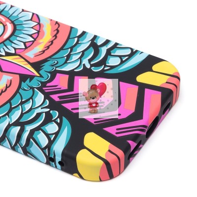 Чехол-накладка для Apple iPhone 14 Pro - (108) (многоцветный) Luxo Creative