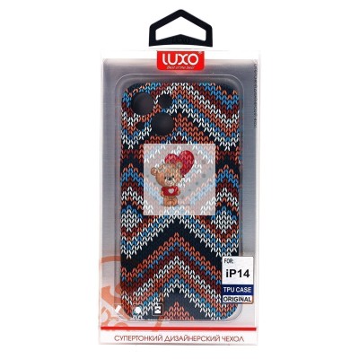 Чехол-накладка для Apple iPhone 14 - (115) (многоцветный) Luxo Creative