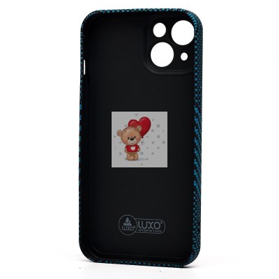 Чехол-накладка для Apple iPhone 14 - (135) (черный) Luxo Creative