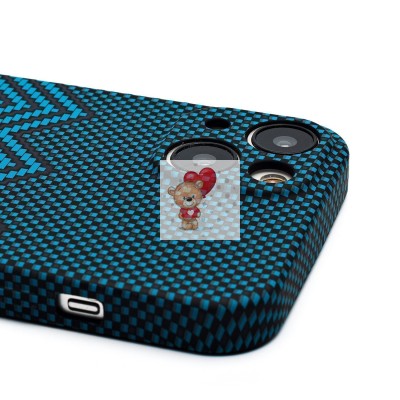 Чехол-накладка для Apple iPhone 14 - (135) (черный) Luxo Creative