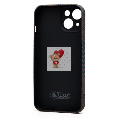 Чехол-накладка для Apple iPhone 14 - (136) (титановый) Luxo Creative