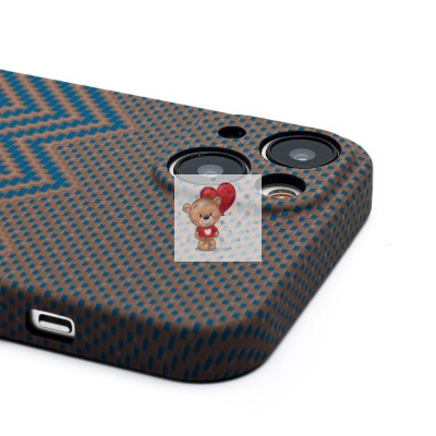 Чехол-накладка для Apple iPhone 14 - (136) (титановый) Luxo Creative