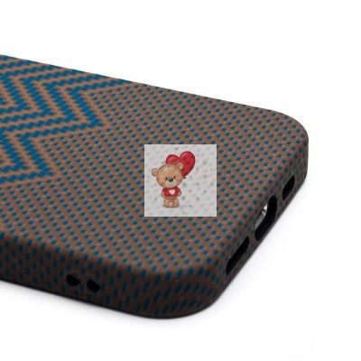 Чехол-накладка для Apple iPhone 14 - (136) (титановый) Luxo Creative