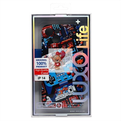 Чехол-накладка для Apple iPhone 14 - (139)  (многоцветный) Luxo Creative