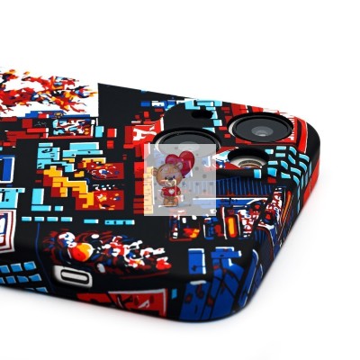 Чехол-накладка для Apple iPhone 14 - (139)  (многоцветный) Luxo Creative