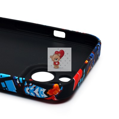 Чехол-накладка для Apple iPhone 14 - (139)  (многоцветный) Luxo Creative