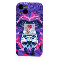 Чехол-накладка для Apple iPhone 14 - (144)  (фиолетовый) Luxo Creative