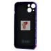Чехол-накладка для Apple iPhone 14 - (144)  (фиолетовый) Luxo Creative