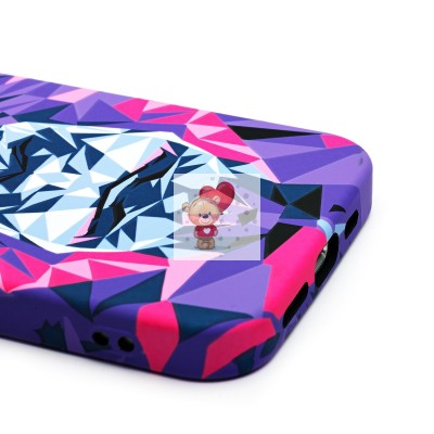 Чехол-накладка для Apple iPhone 14 - (144)  (фиолетовый) Luxo Creative