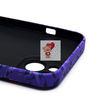 Чехол-накладка для Apple iPhone 14 - (144)  (фиолетовый) Luxo Creative