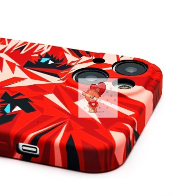 Чехол-накладка для Apple iPhone 14 - (146)  (красный) Luxo Creative