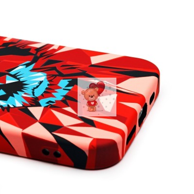 Чехол-накладка для Apple iPhone 14 - (146)  (красный) Luxo Creative