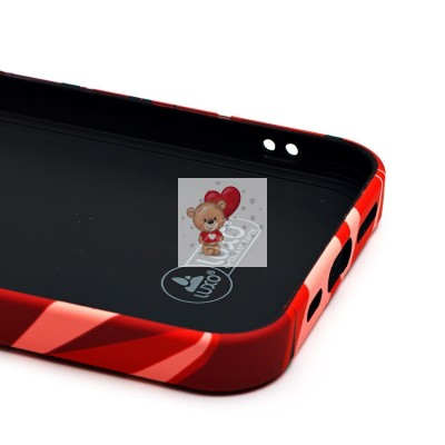 Чехол-накладка для Apple iPhone 14 - (146)  (красный) Luxo Creative