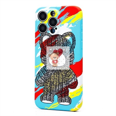 Чехол-накладка для Apple iPhone 15 Pro Max - (114)  (многоцветный) Luxo Creative