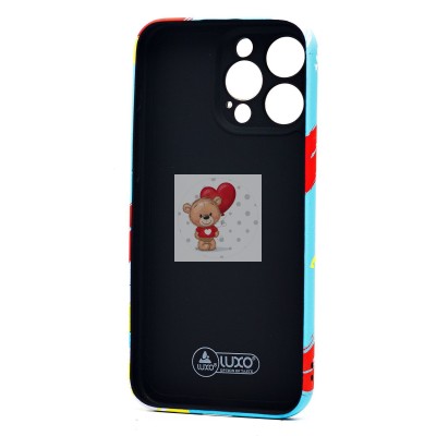 Чехол-накладка для Apple iPhone 15 Pro Max - (114)  (многоцветный) Luxo Creative