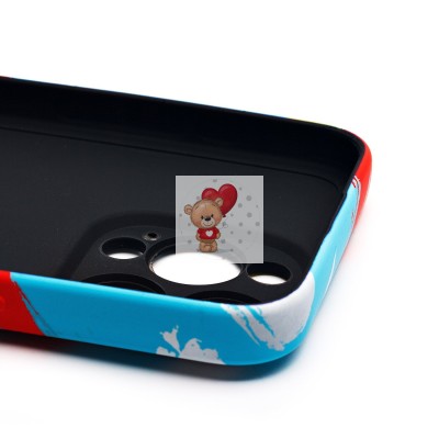 Чехол-накладка для Apple iPhone 15 Pro Max - (114)  (многоцветный) Luxo Creative