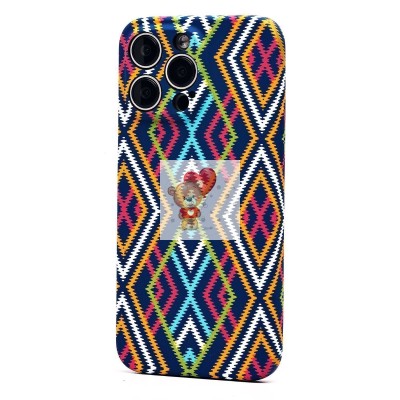 Чехол-накладка для Apple iPhone 15 Pro Max - (116)  (многоцветный) Luxo Creative