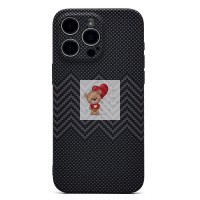 Чехол-накладка для Apple iPhone 15 Pro Max - (133)  (серый) Luxo Creative