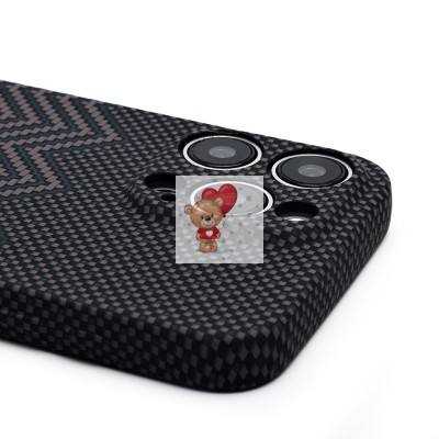 Чехол-накладка для Apple iPhone 15 Pro Max - (133)  (серый) Luxo Creative