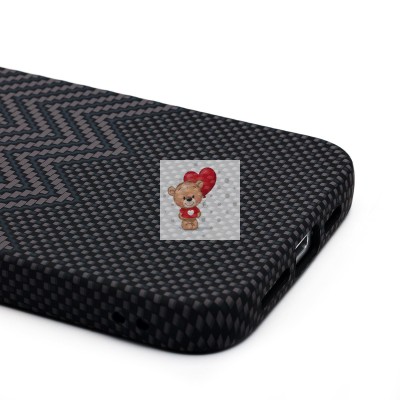 Чехол-накладка для Apple iPhone 15 Pro Max - (133)  (серый) Luxo Creative