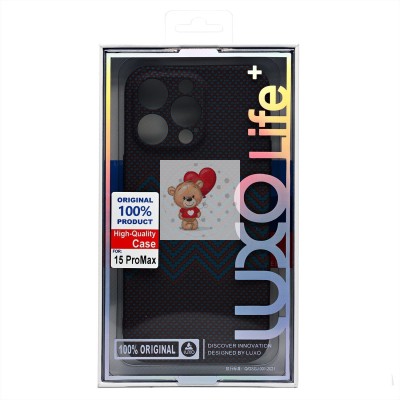 Чехол-накладка для Apple iPhone 15 Pro Max - (134)  (темно-синий) Luxo Creative