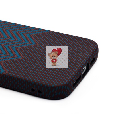 Чехол-накладка для Apple iPhone 15 Pro Max - (134)  (темно-синий) Luxo Creative