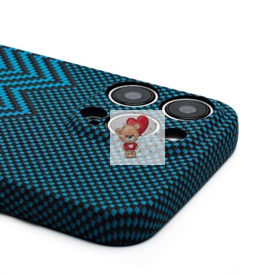 Чехол-накладка для Apple iPhone 15 Pro Max - (135)  (черный) Luxo Creative