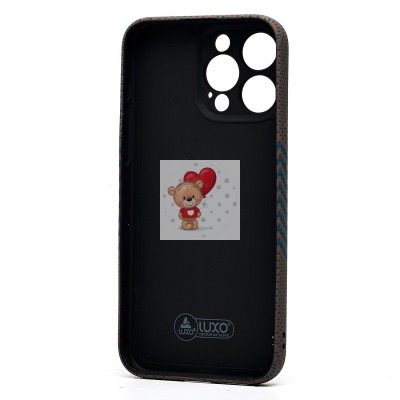 Чехол-накладка для Apple iPhone 15 Pro Max - (136)  (титановый) Luxo Creative