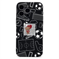 Чехол-накладка для Apple iPhone 15 Pro Max - (140)  (черный) Luxo Creative