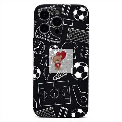 Чехол-накладка для Apple iPhone 15 Pro Max - (140) (черный) Luxo Creative Чехол-накладка для Apple iPhone 15 Pro Max - (140) (черный) Luxo Creative