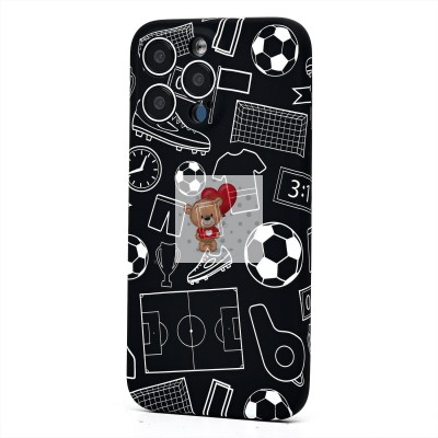 Чехол-накладка для Apple iPhone 15 Pro Max - (140)  (черный) Luxo Creative