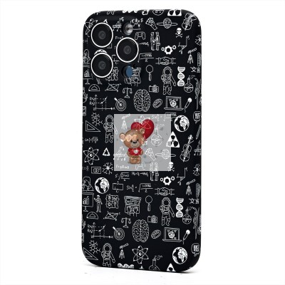 Чехол-накладка для Apple iPhone 15 Pro Max - (141)  (черный) Luxo Creative