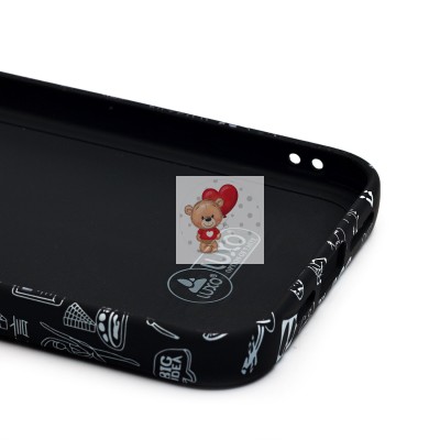 Чехол-накладка для Apple iPhone 15 Pro Max - (141)  (черный) Luxo Creative