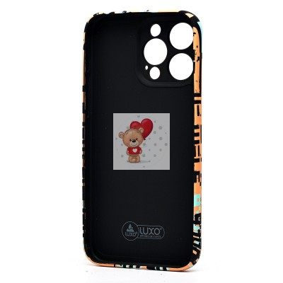 Чехол-накладка для Apple iPhone 15 Pro Max - (142)  (многоцветный) Luxo Creative