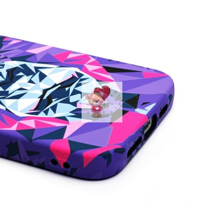 Чехол-накладка для Apple iPhone 15 Pro Max - (144)  (фиолетовый) Luxo Creative