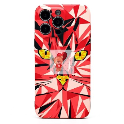 Чехол-накладка для Apple iPhone 15 Pro Max - (145) (розовый) Luxo Creative Чехол-накладка для Apple iPhone 15 Pro Max - (145) (розовый) Luxo Creative