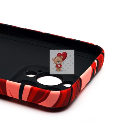 Чехол-накладка для Apple iPhone 15 Pro Max - (146)  (красный) Luxo Creative