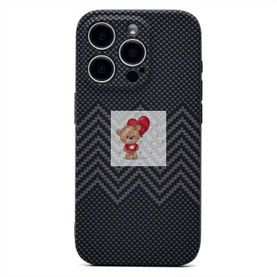 Чехол-накладка для Apple iPhone 15 Pro - (133)  (серый) Luxo Creative