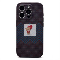 Чехол-накладка для Apple iPhone 15 Pro - (134)  (темно-синий) Luxo Creative